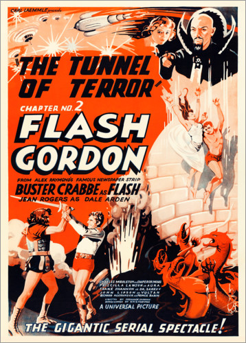 Plakat Flash Gordon (Lyn Gordon)