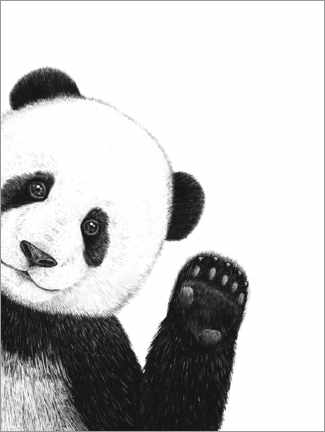 Galleriprint  Cute panda - Valeriya Korenkova