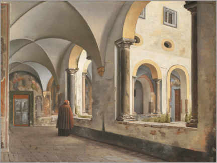 Plakat I franciskanerklosteret Santa Maria in Aracoeli i Rom