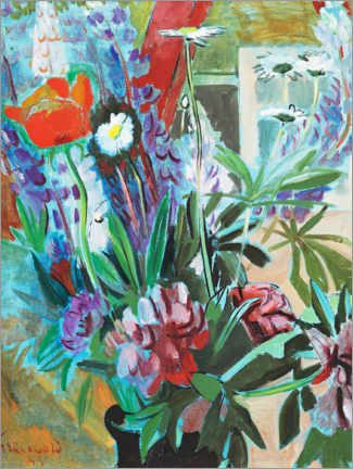 Plakat Still life with flowers