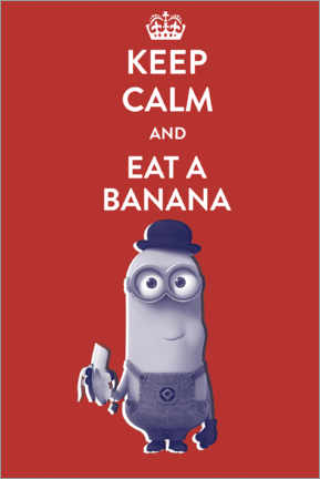 Plakat  Eat a banana