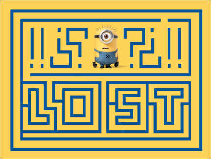 Plakat  Minion Maze