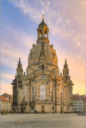 Plakat Frauenkirche in Dresden