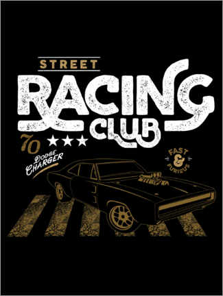 Plakat  Street racing club
