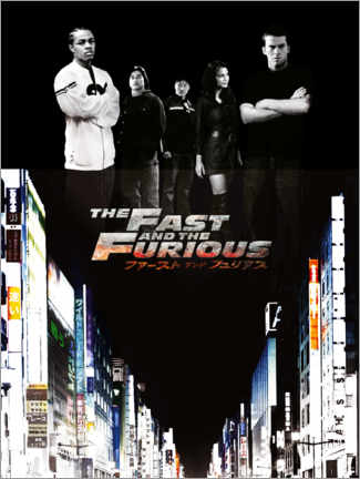 Plakat  The Fast and the Furious - Tokyo drift