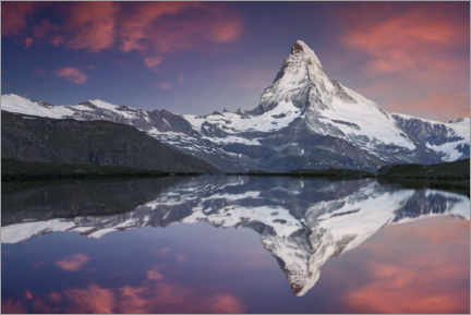 Plakat Matterhorn sunrise