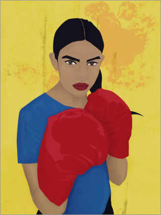 Plakat Strong woman