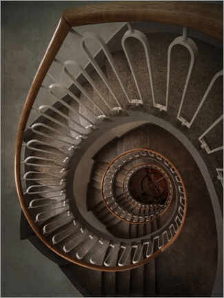 Plakat Spiral staircase