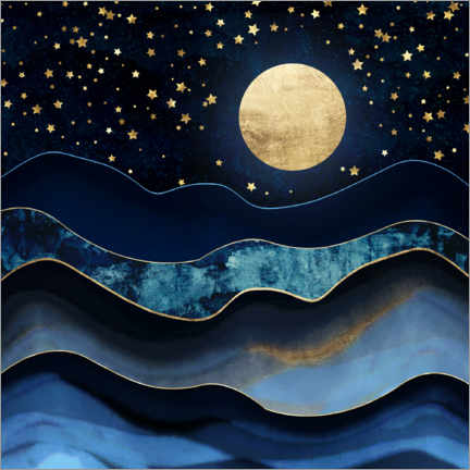 Plakat Gyllen måne