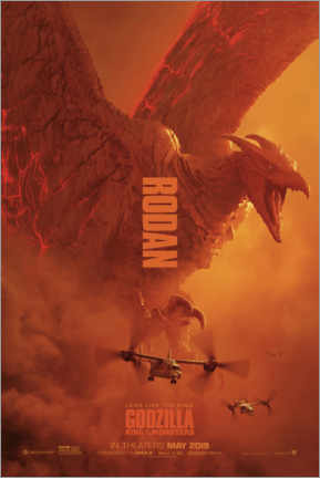 Plakat  King Of The Monsters - Rodan