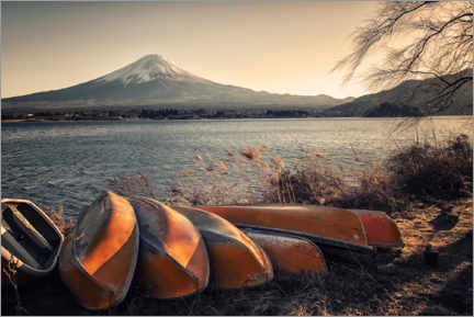 Plakat Lake In Japan