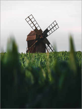 Selvklebende plakat  Windmill - articstudios