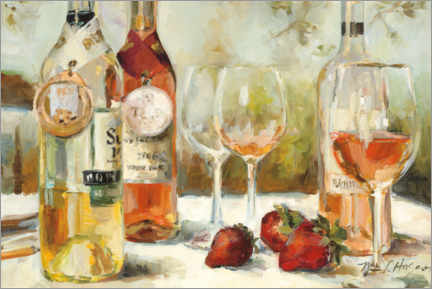 Akrylbilde  Summer Wine - Marilyn Hageman