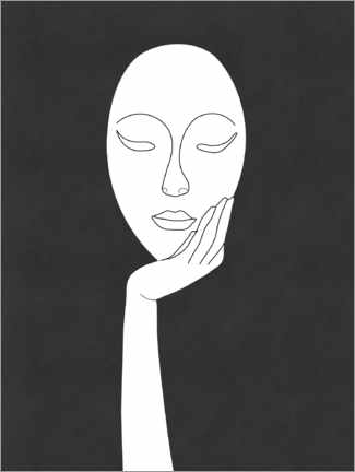 Plakat  Pensive - Roberto Moro Art