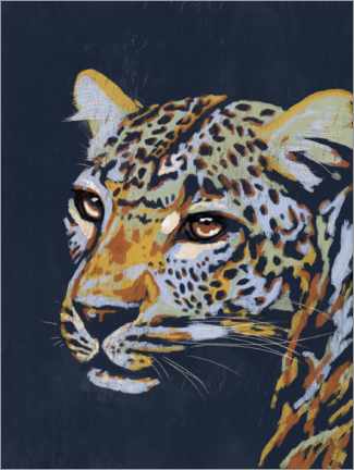 Akrylbilde  Leopard - Studio Carper