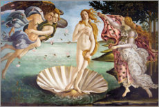 Aluminiumsbilde  Venus' fødsel - Sandro Botticelli