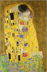 Selvklebende plakat  Kysset (stående) - Gustav Klimt