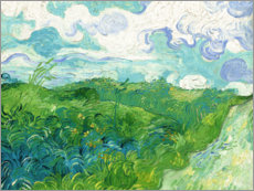 Galleriprint  Green Wheat Fields, Auvers - Vincent van Gogh
