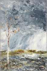 Akrylbilde  The Birch Tree I (Autumn) - August Johan Strindberg