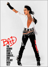 Plakat Michael Jackson - Bad