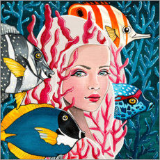 Plakat  Beauties of the sea - Mandy Reinmuth