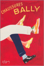 Plakat Bally shoes (french)