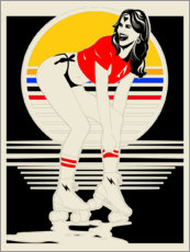 Plakat Roller Girl