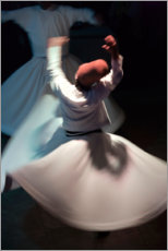 Plakat  Virvlende dervisjer danser - Keren Su