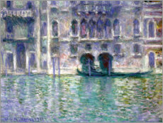 Akrylbilde  Palazzo da Mula, Venice - Claude Monet