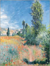 Akrylbilde  Landskap på Ile Saint-Martin - Claude Monet