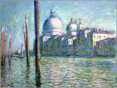 Selvklebende plakat  The Grand Canal - Claude Monet