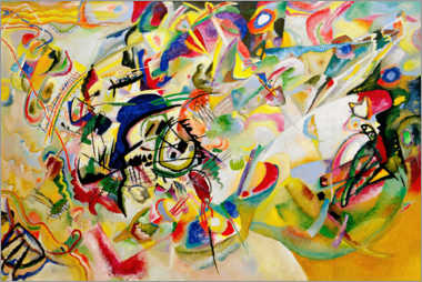 Akrylbilde  Composition VII - Wassily Kandinsky
