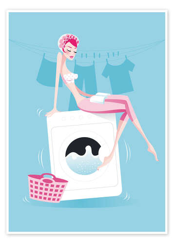 Plakat Washing day