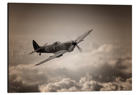 Aluminiumsbilde  Spitfire Patrol - airpowerart