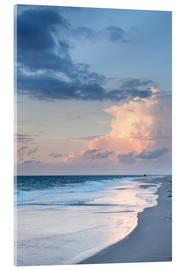 Akrylbilde  Sylt, sunset at the beach - Markus Lange