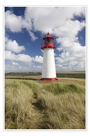 Plakat Sylt, lighthouse