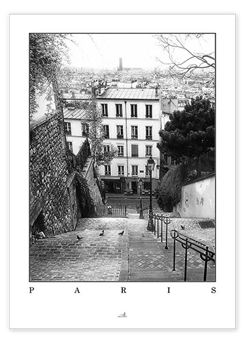 Plakat Paris - Montmartre