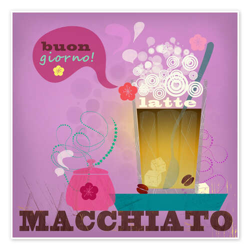 Plakat Latte Macchiato