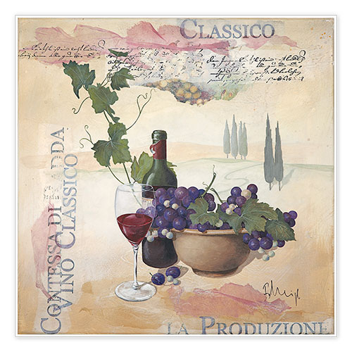 Plakat Vino classico
