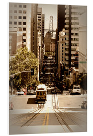 Bilde på skumplate  SAN FRANCISCO California Street - Melanie Viola