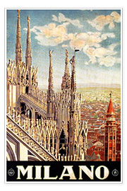 Plakat Italy - Milan