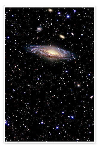 Plakat Spiral galaxy in the constellation Pegasus