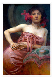 Plakat Portrait of a lady