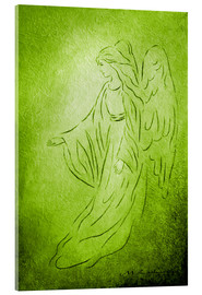 Akrylbilde  Angel of healing - Marita Zacharias