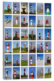 Lerretsbilde  Lighthouses - Sarnade