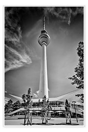 Plakat BERLIN Television Tower