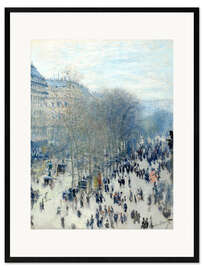 Innrammet kunsttrykk  Boulevard des Capucines - Claude Monet