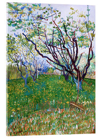 Akrylbilde  Orchard in Bloom - Vincent van Gogh