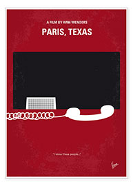 Plakat Paris, Texas