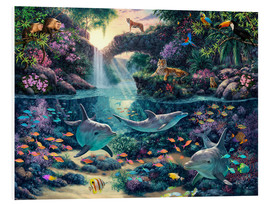 Bilde på skumplate  Jungle Paradise - Steve Read